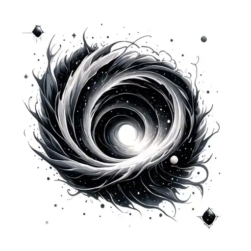 Galaxy Space Black Hole