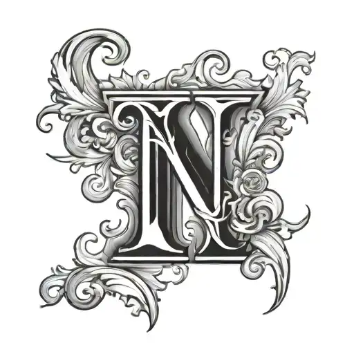 Letter N