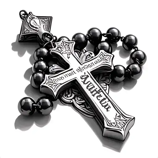 Rosaries Beads With Name Martin