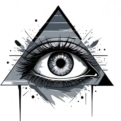 Pyramid And Eye