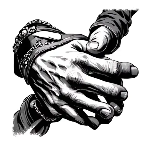 Small Hands Holding Big Hand