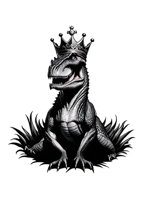 T Rex Roar King Crown