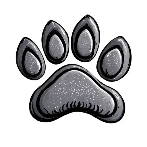 Dog Paw Print