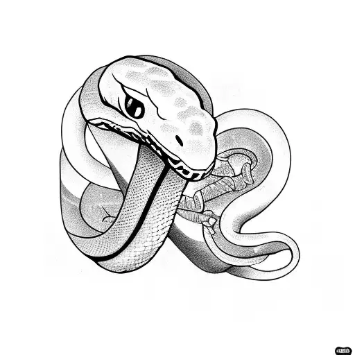 Snake With The Word Oj Somewhere