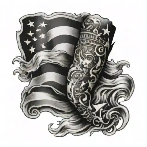 Patriotic Arm Sleeve