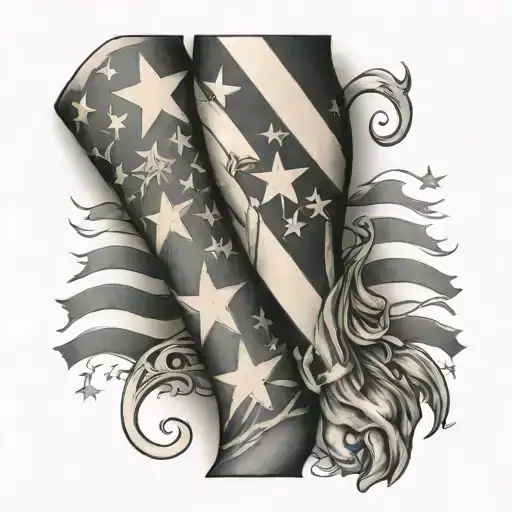 Patriotic Arm Sleeve