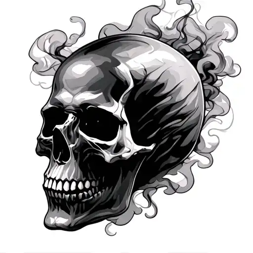 Skulls In Smoke