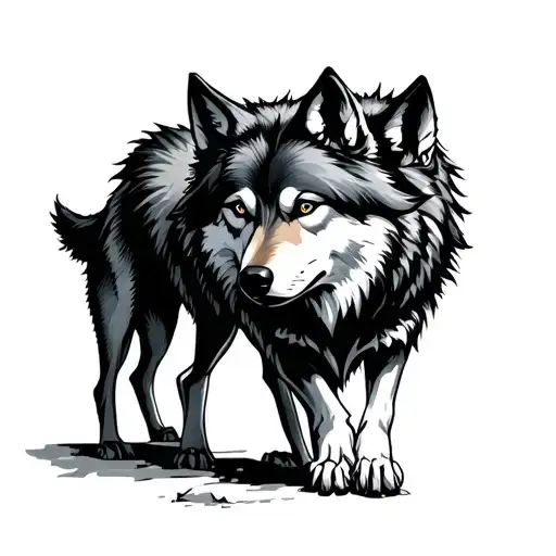 The Name Cleowolf Surrounded By Wolves