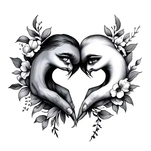 Relationship Tattoos Become One