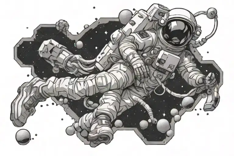 Astronaut Dopamine Chemical Structure