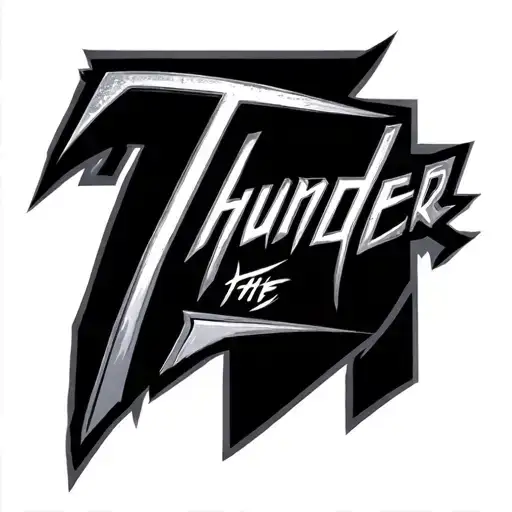 Thunder The Name Written