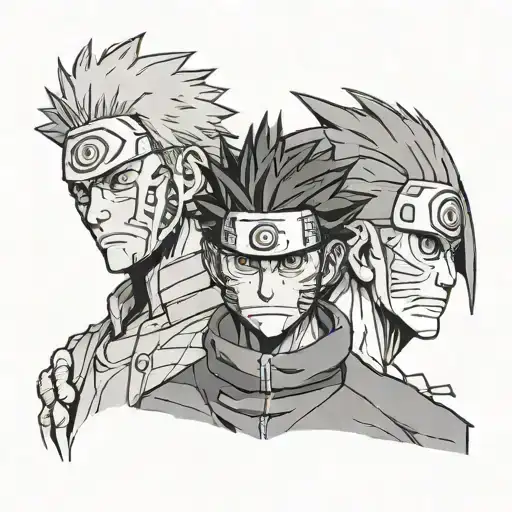 Obito Uchiha Older And Younger Self