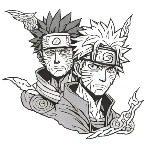 Obito Uchiha Older And Younger Self