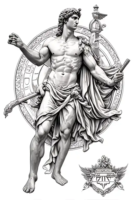 Italian God Hermes