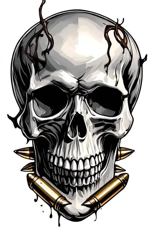 Skull And Bullets
