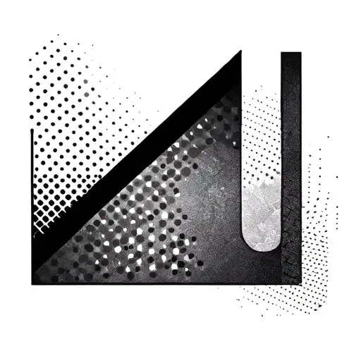 Geometric Dotwork Background