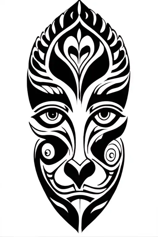 Maori Style Tattoo Design Inspired Family