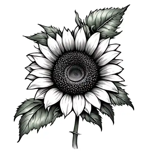 Passiflore And Sunflower Blooming