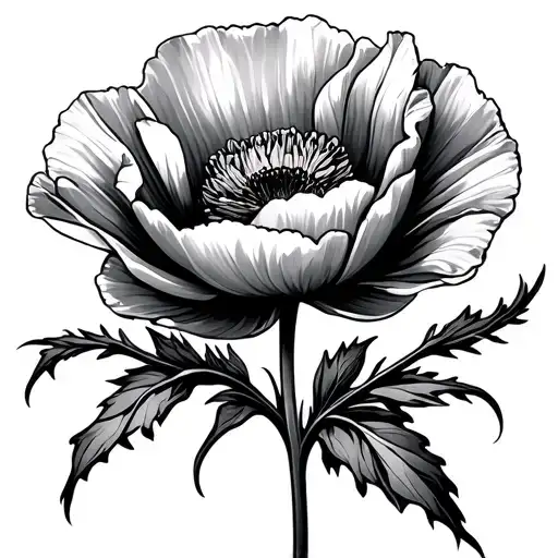 Poppy Flower Blooming