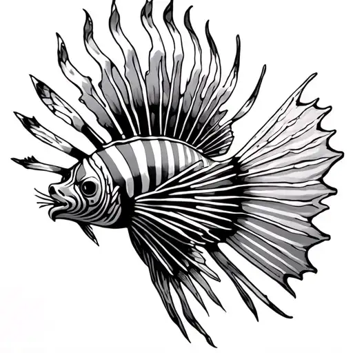 Lion Fish Transforming