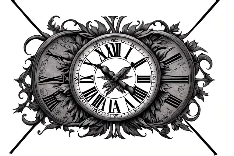 Roman Numerals Surrounded