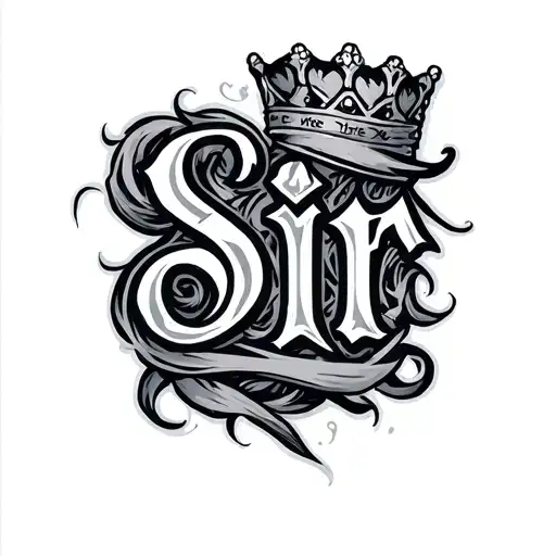 The Inscription Of The Sir