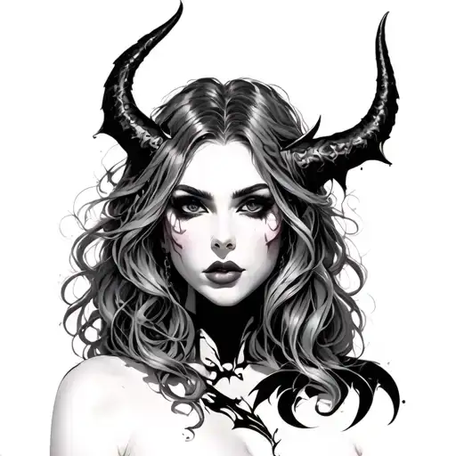 Trance With A Member And Boobs Beautiful As A Demon