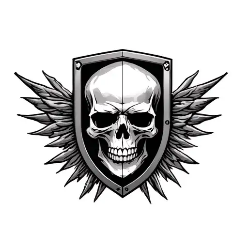 Shield Skull Crest