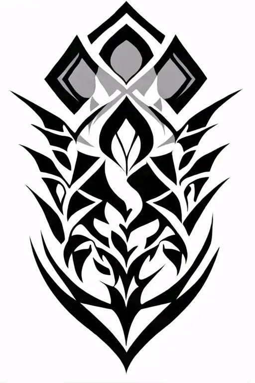 Tribal Geo Symteric Shapes Inspired