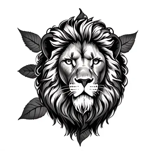 Lion And Rose Forearm