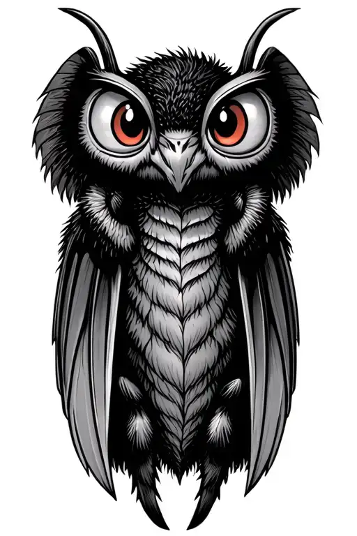 Cute Mothman
