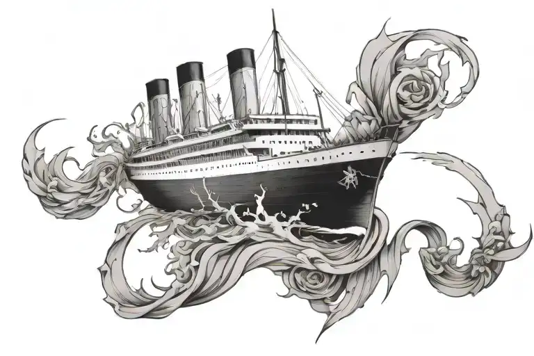 Titanic Outline