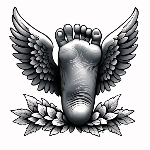 Baby Foot Angle Wings