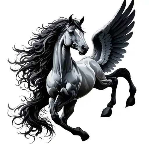 Pegasus Horse With Wings