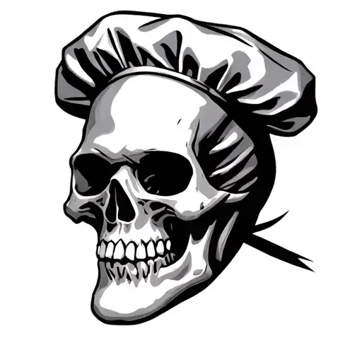 Chef Skull Face