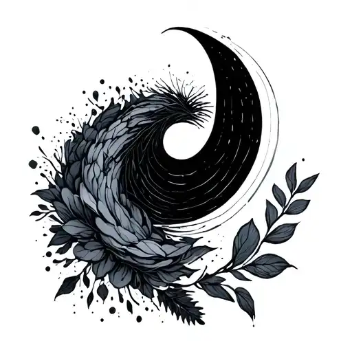 Fine Line Minimal Cross And Semi Colon Mixed