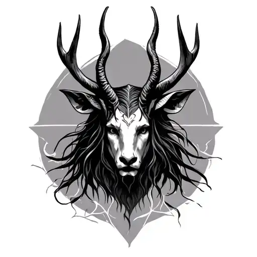 Cernunnos Minimalistic Spiritual