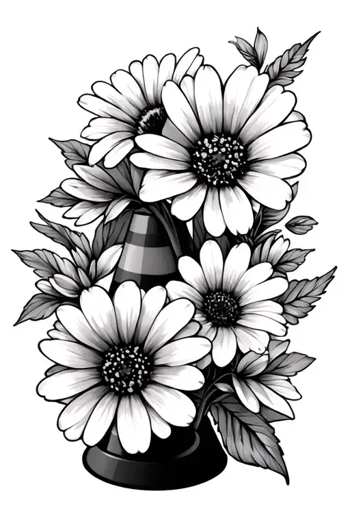 Traffic Cone Flowers