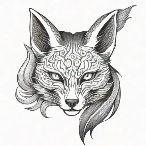 Kitsune Mask