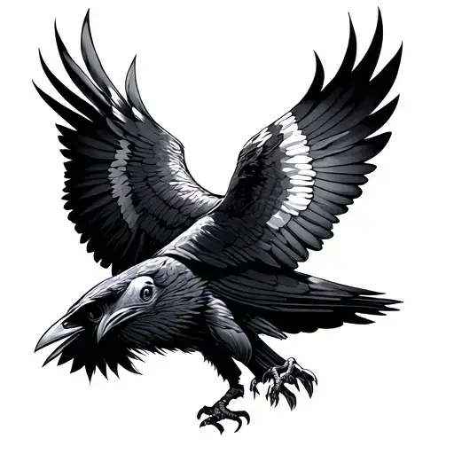 Crow And Falcon Combine