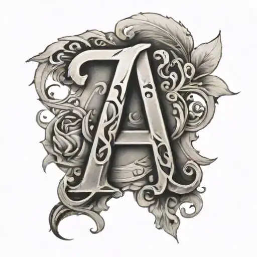 Russsian Letter A
