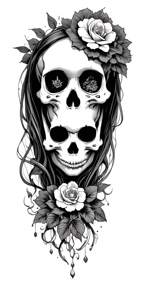 The Catrina And Skull Insid