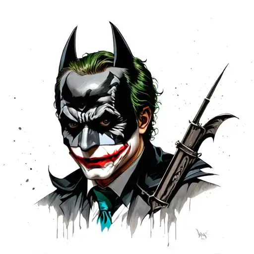 Harry Potter With Batman Joker