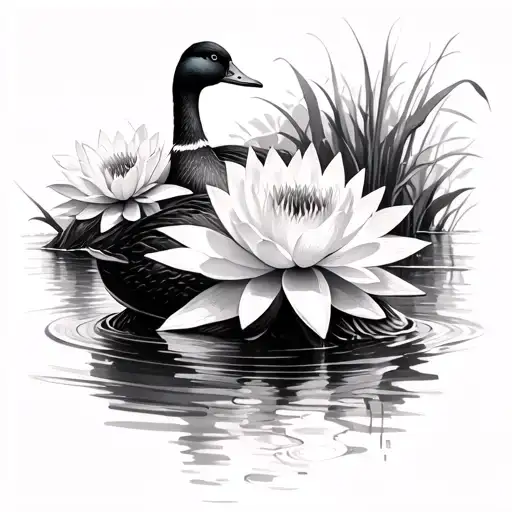 Louisiana Duck Swamp Water Lilies