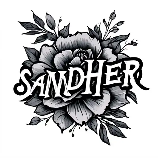 Sandher Written On Back
