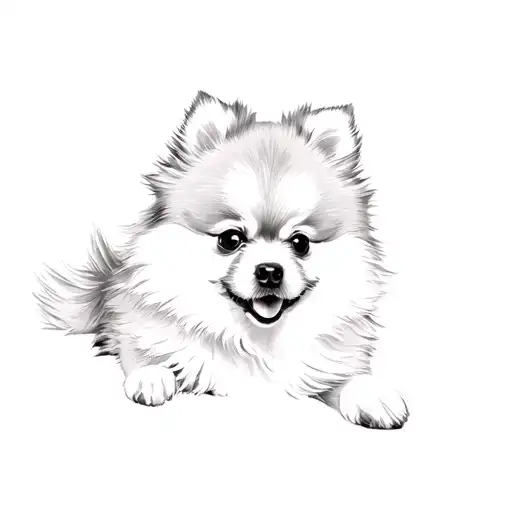 A Pomeranian Puppy