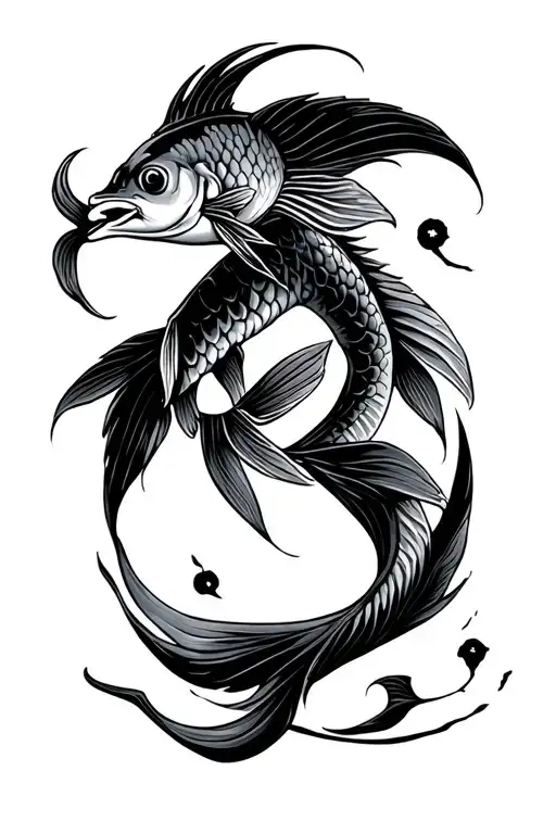 Fish Yen Symbol