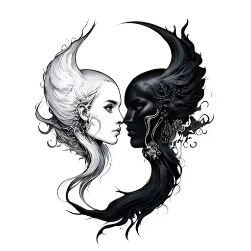 Day And Night Struggle For Dominance Over Each Other