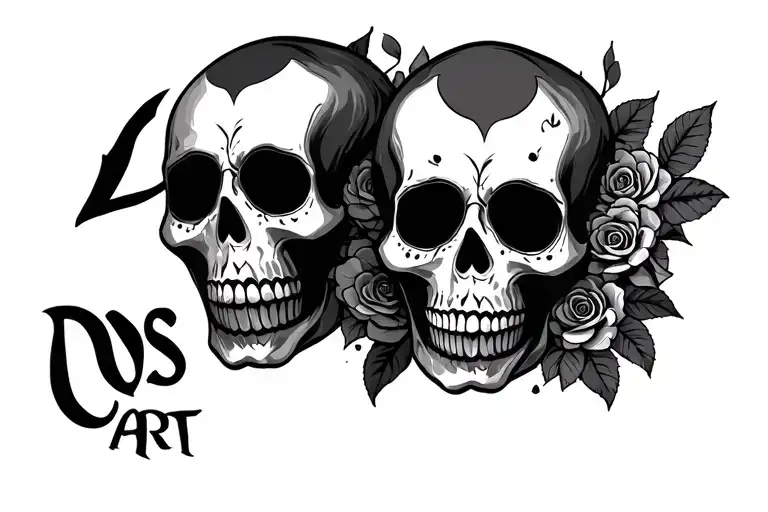 Sugar Skull Death Do Us Part Love