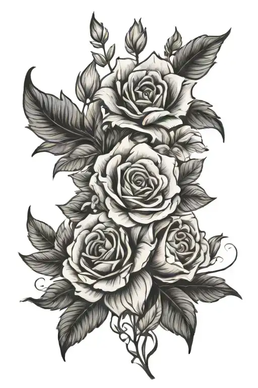 December Flower Bouquet